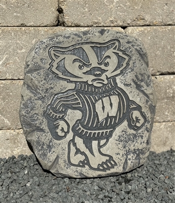 Bucky Badger stepping stone