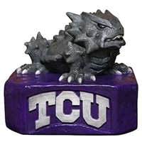 Horned Frog statue