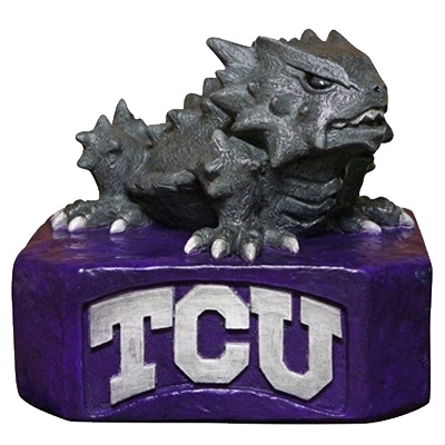 Horned Frog statue