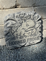 TCU Horned Frog Logo Stepping Stone