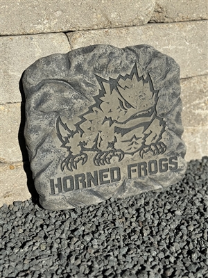 TCU Horned Frog Logo Stepping Stone