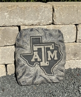 Texas A&M Lone Star Logo stepping stone