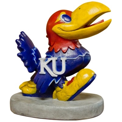 Jayhawk statue